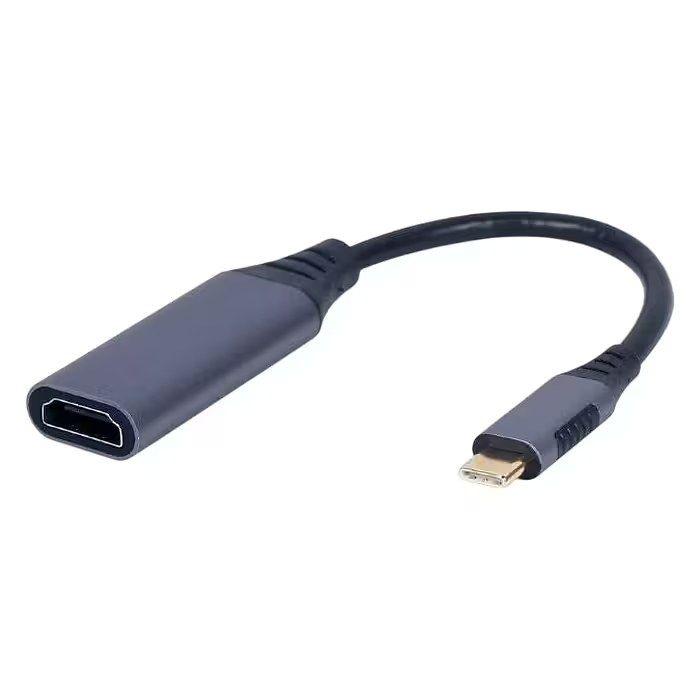 Adaptador USB-C para HDMI GEMBIRD A-USB3C-HDMI-01 (0,15 m - HDMI Type A - USB Type-C - Cinza), miniatura 2