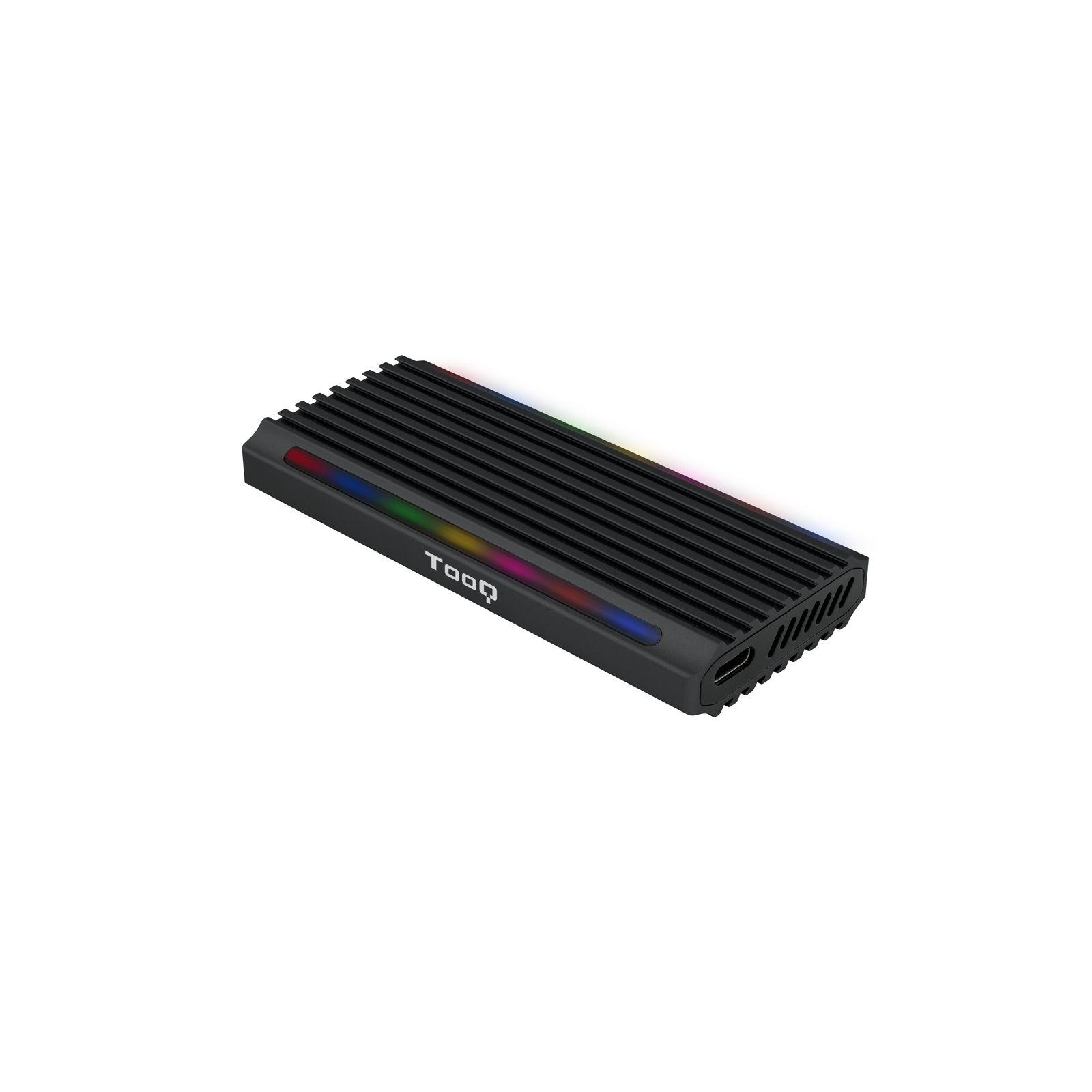 Caixa Externa SSD M.2 TOOQ Shinobi TQE-2222B (2 TB - PCI Express, SATA NVMe - Preto) — imagem 1