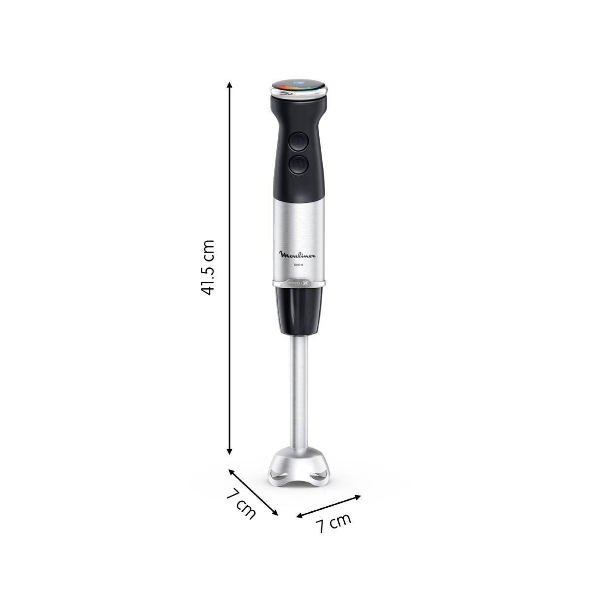 Varinha Mágica MOULINEX Quickchef+ DD673810 (1000 W - Altura 41,5 cm - Preto/Inox) — miniatura 5