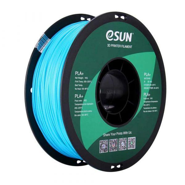 Filamento para Impressão 3D ESUN PLA+ (Azul-claro)
