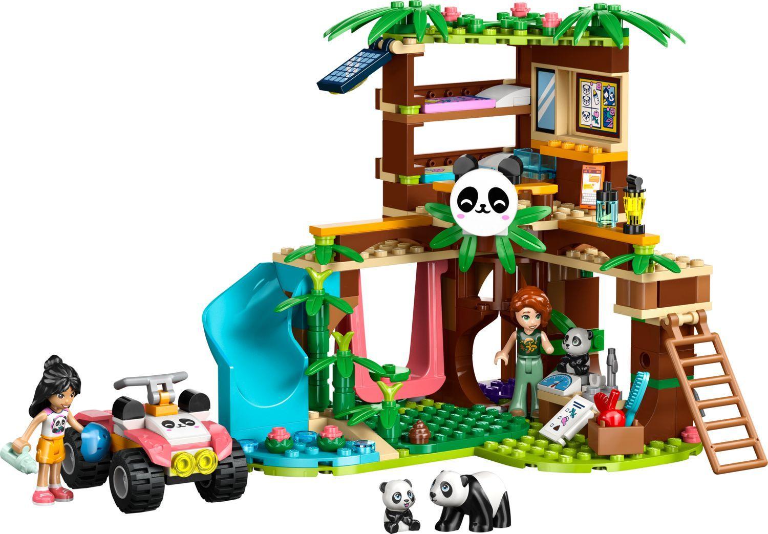 LEGO 42648 Friends Cuidados de Animais no Santuário de Pandas (7+ anos - 243 peças)