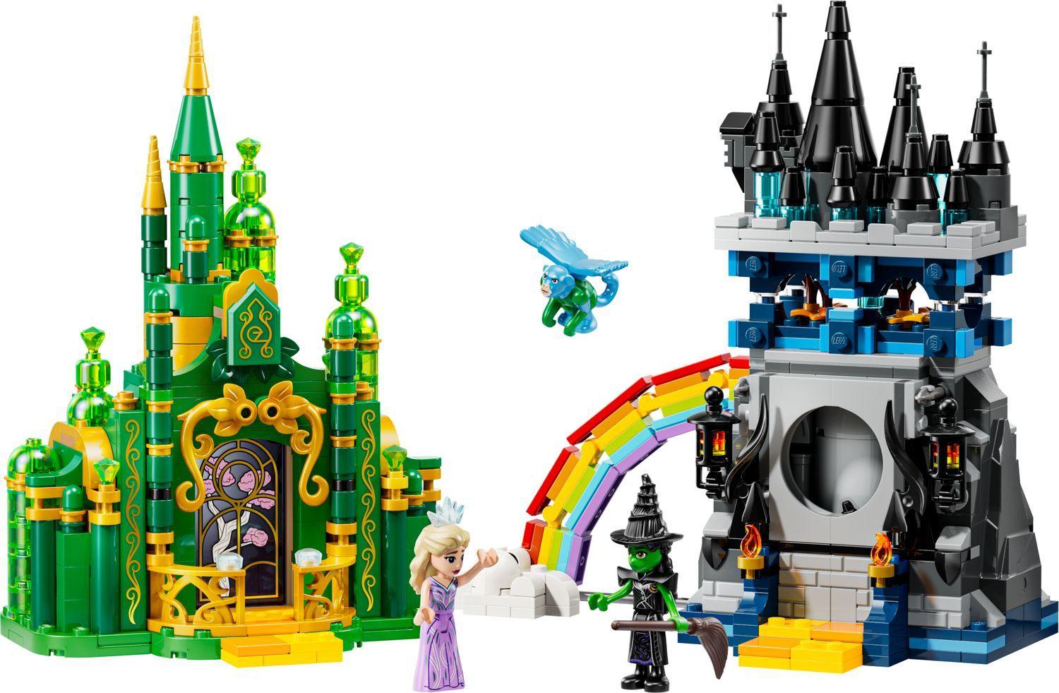 LEGO 75689 Wicked Emerald City e Castelo de Kiamo Ko (9+ anos - 860 peças)
