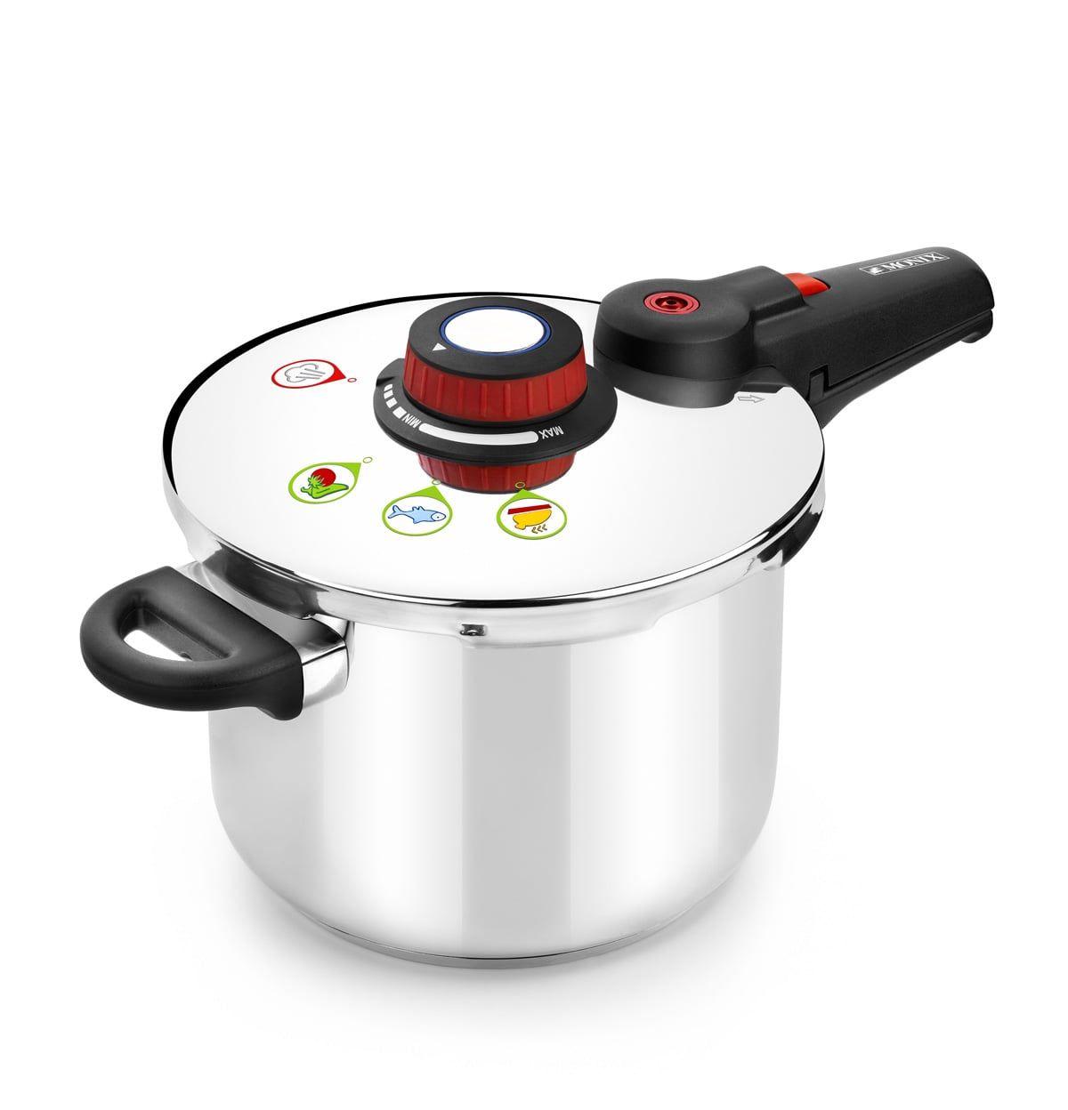 Panela de Pressão Rápida MONIX Selecta/Express (Inox)