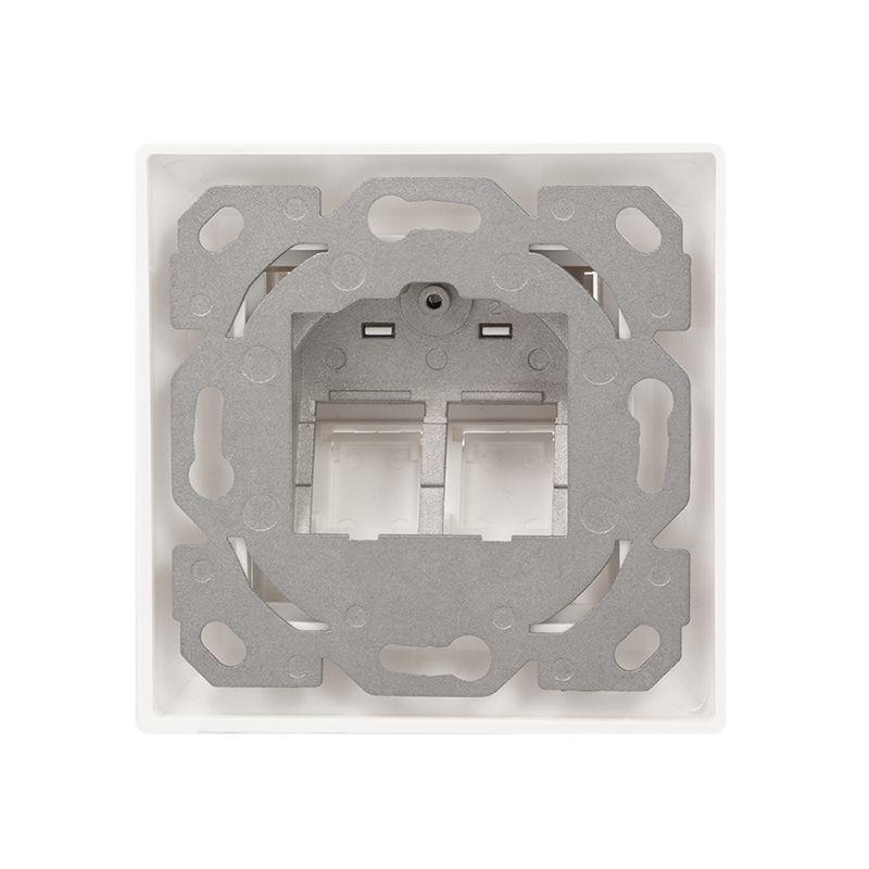 Suporte para Módulos Keystone LOGILINK NK4081 (Branco), miniatura 4