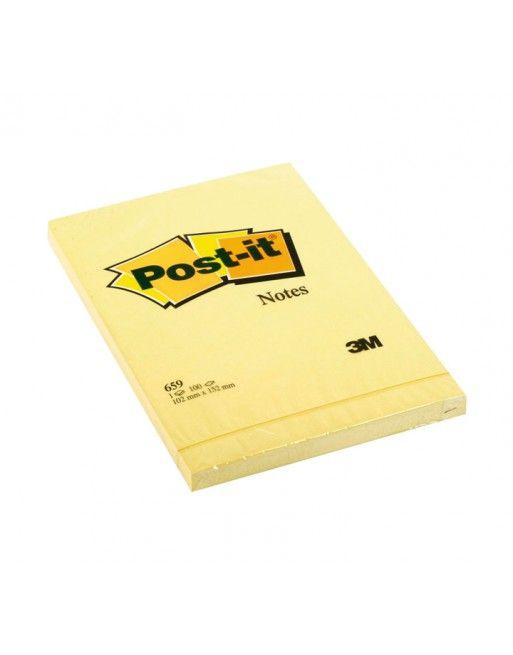 Blocos de Notas Adesivas POST-IT 659 (Amarelo-claro) — miniatura 2