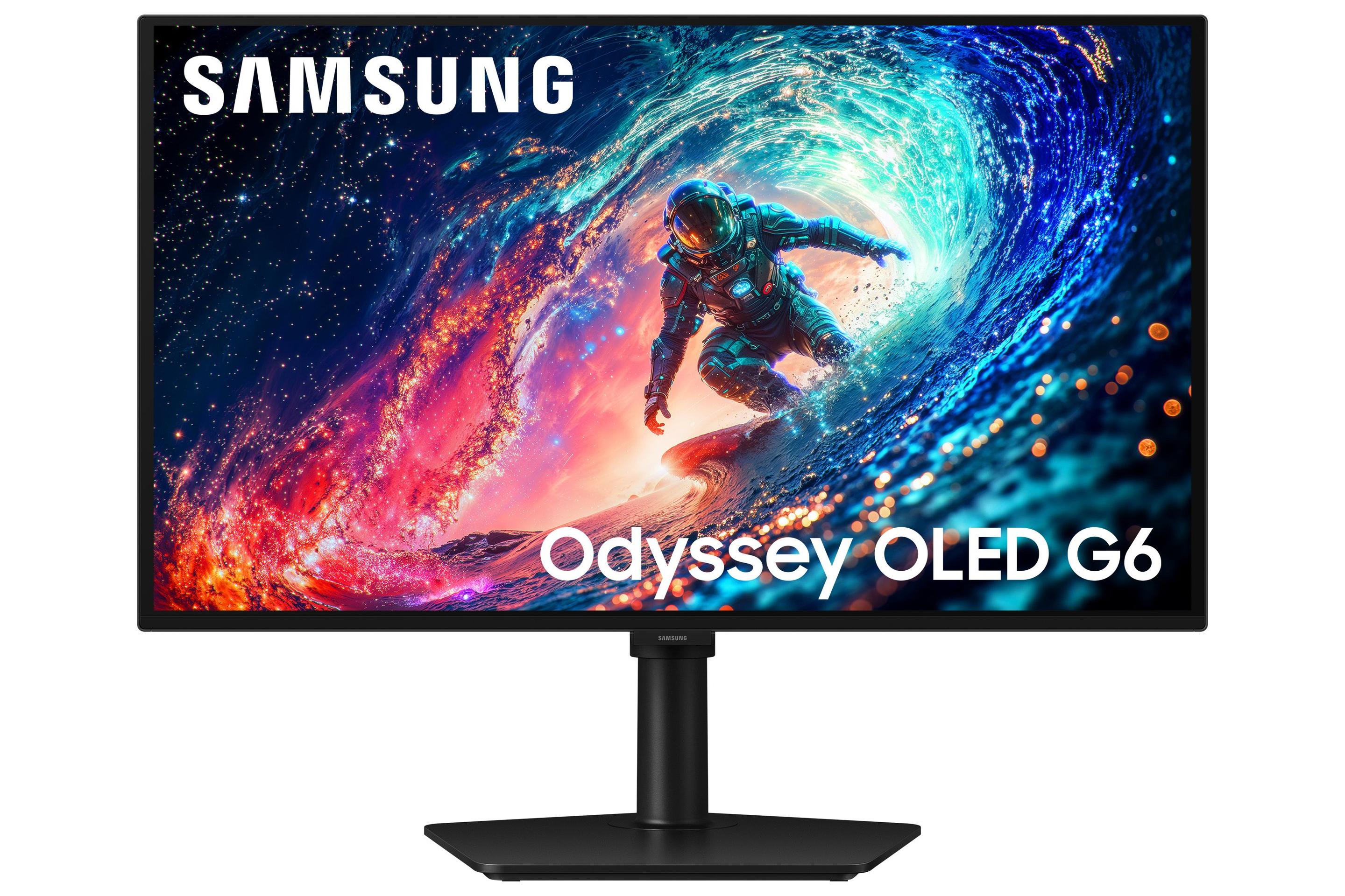 Monitor SAMSUNG Odyssey OLED G6 G61SH (27" - OLED - 240 Hz - Preto)