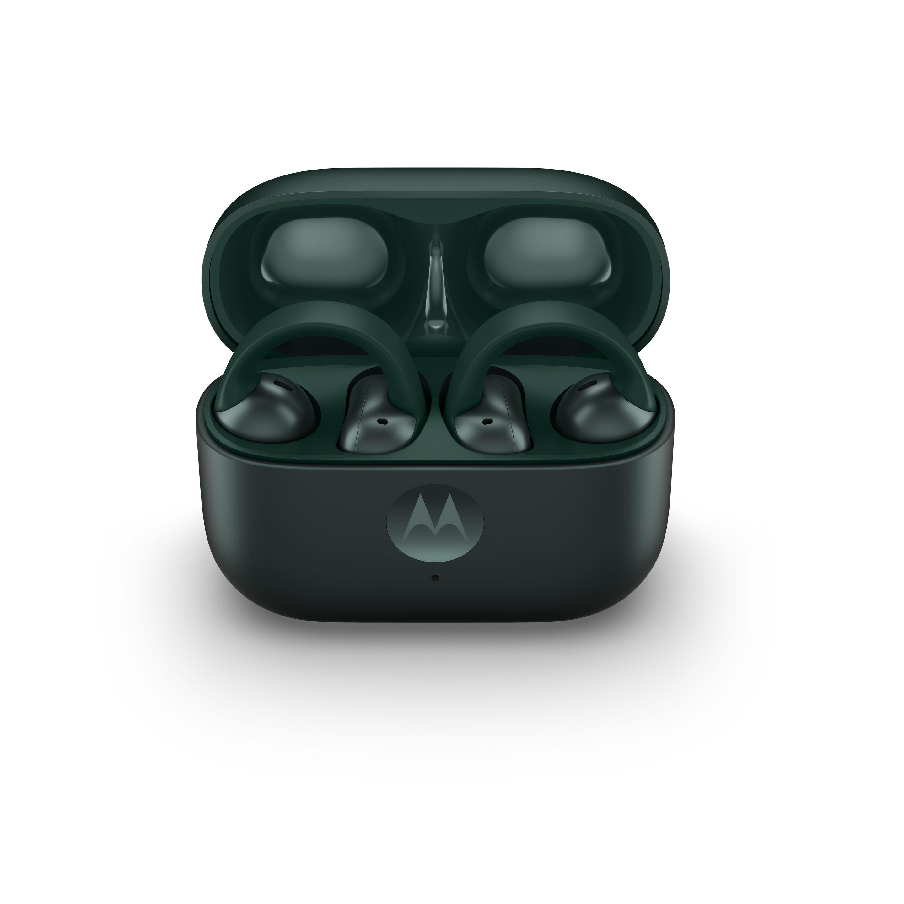 Auscultadores MOTOROLA Moto Buds Loop (Binaural - Sem fios - Intra-aural - Verde Trekking)
