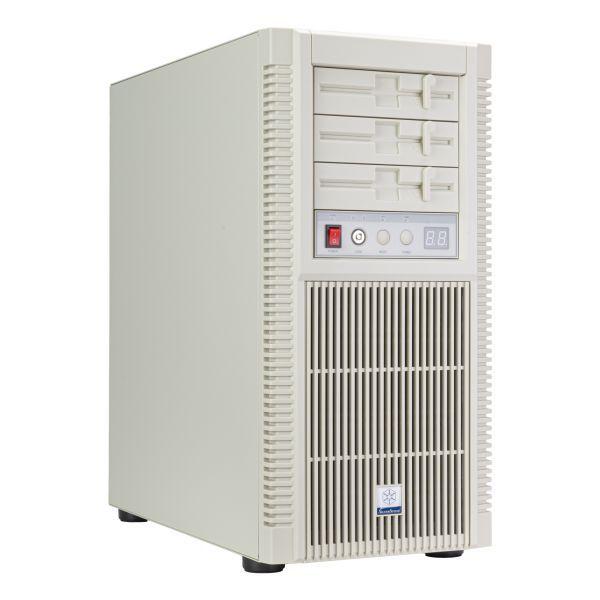 Caixa de Computador SILVERSTONE FLP02 (ATX, PS2 - Full Tower - Plástico, aço - Bege)