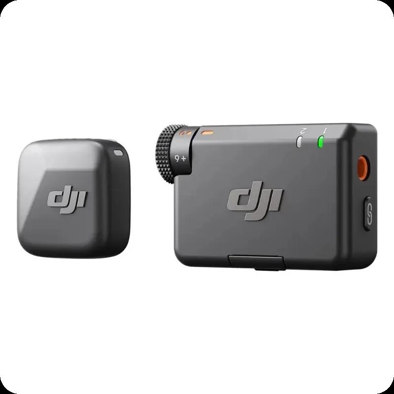 Microfone Sem Fios DJI Mic Mini (Sistema de microfone sem fios - 3.5 mm - Bateria incorporada)