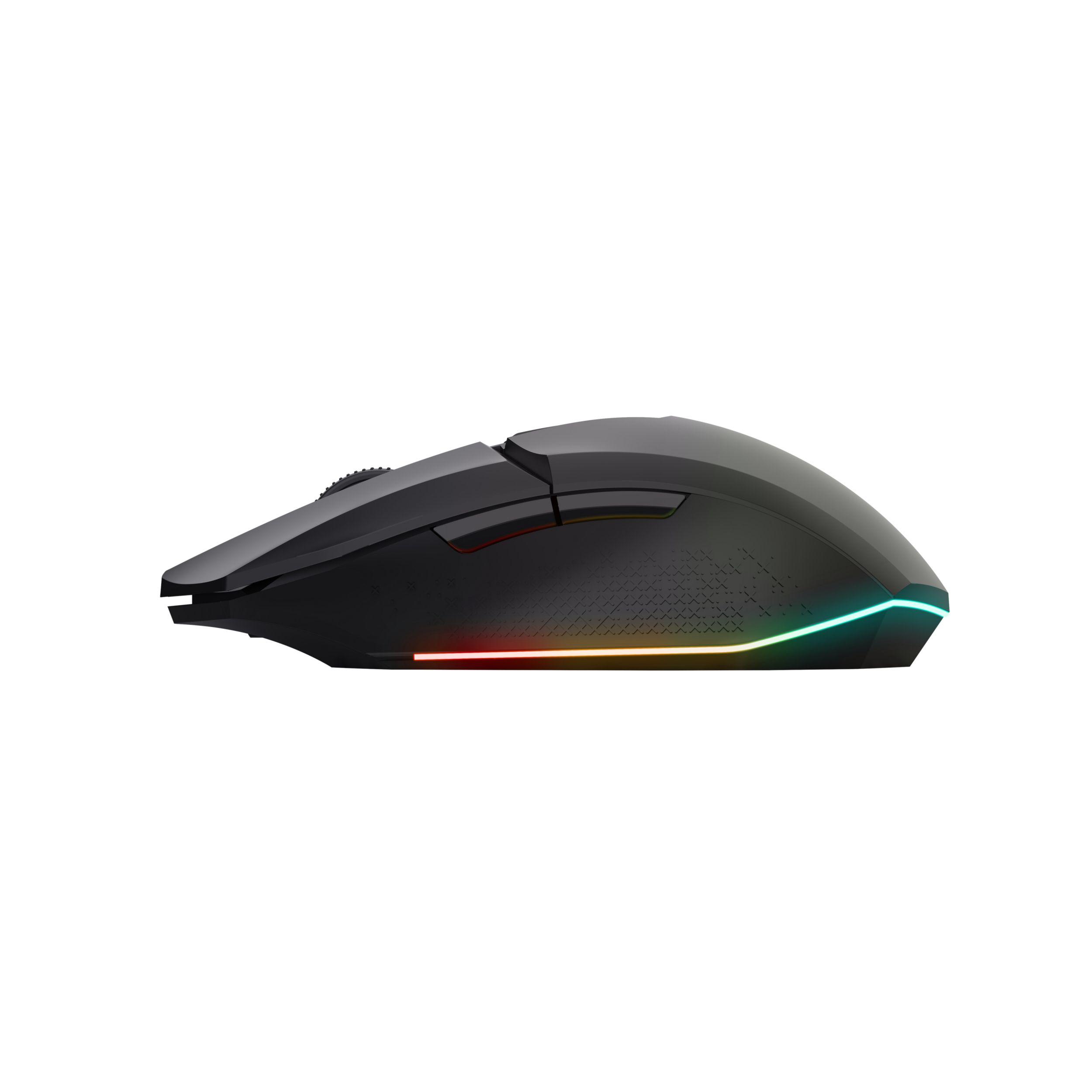 Rato TRUST GXT 112 FELOX (Mão direita - 4800 DPI - RF Wireless - Preto), miniatura 6