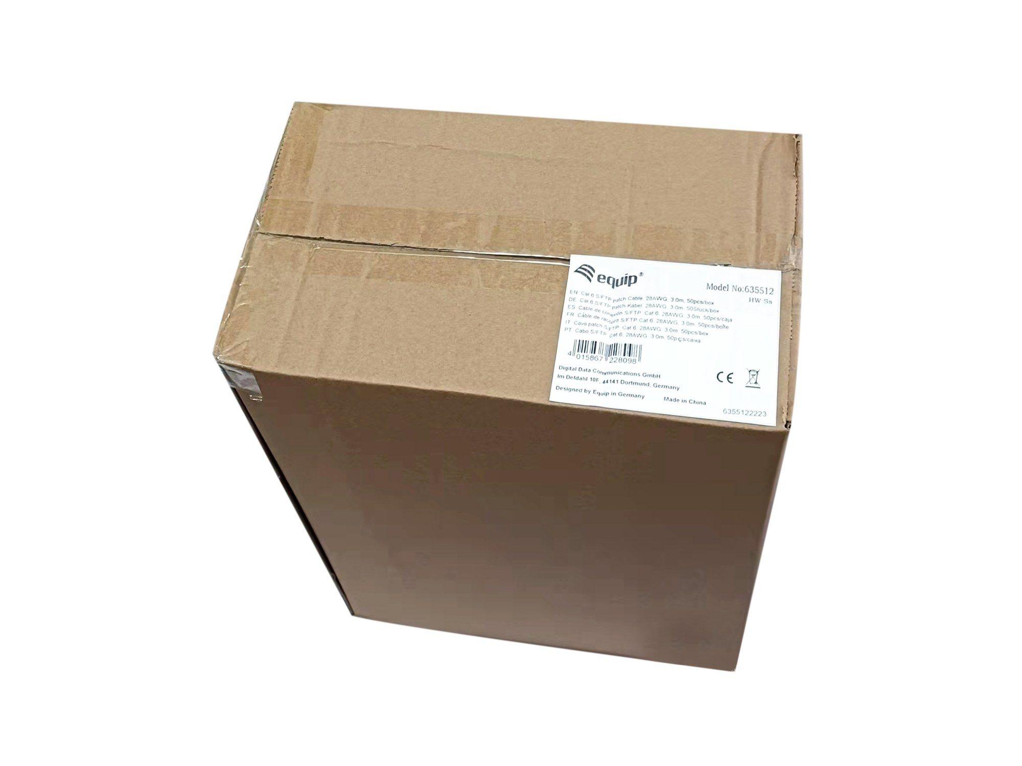 Cabo de Rede EQUIP 635513 (3 m - RJ-45 - PoE+ - Branco), miniatura 4