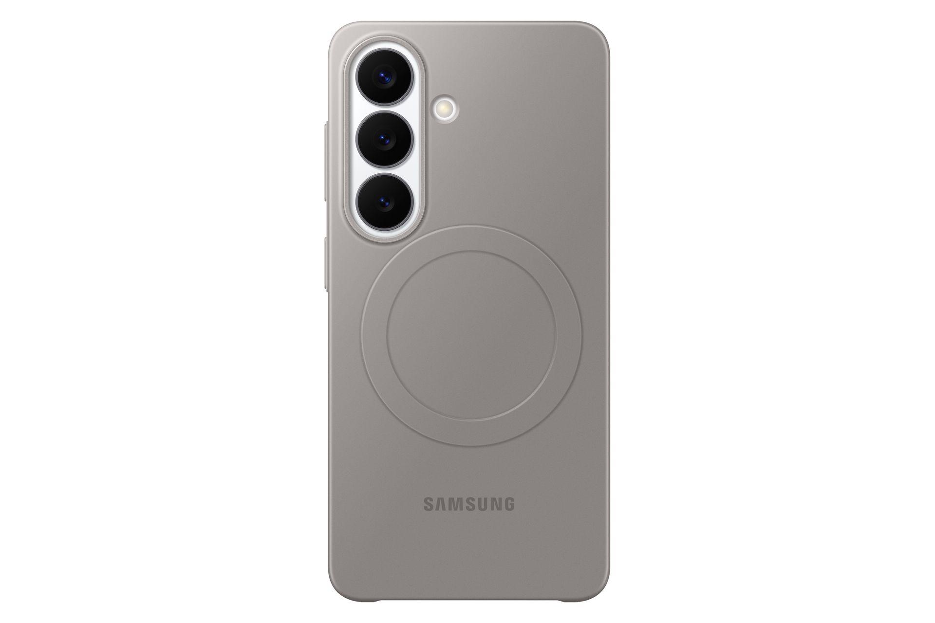 Capa SAMSUNG Slim Magnet para Galaxy S26 (Samsung Galaxy S26 - Silicone - Cinzento)