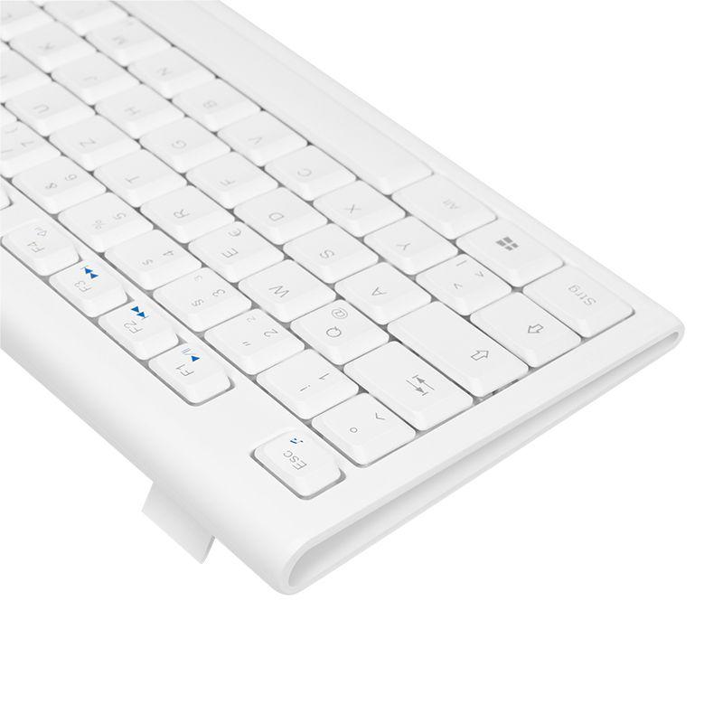 Conjunto de Teclado e Rato LOGILINK ID0104W (Alemão - Tamanho completo - USB - Branco) — miniatura 4