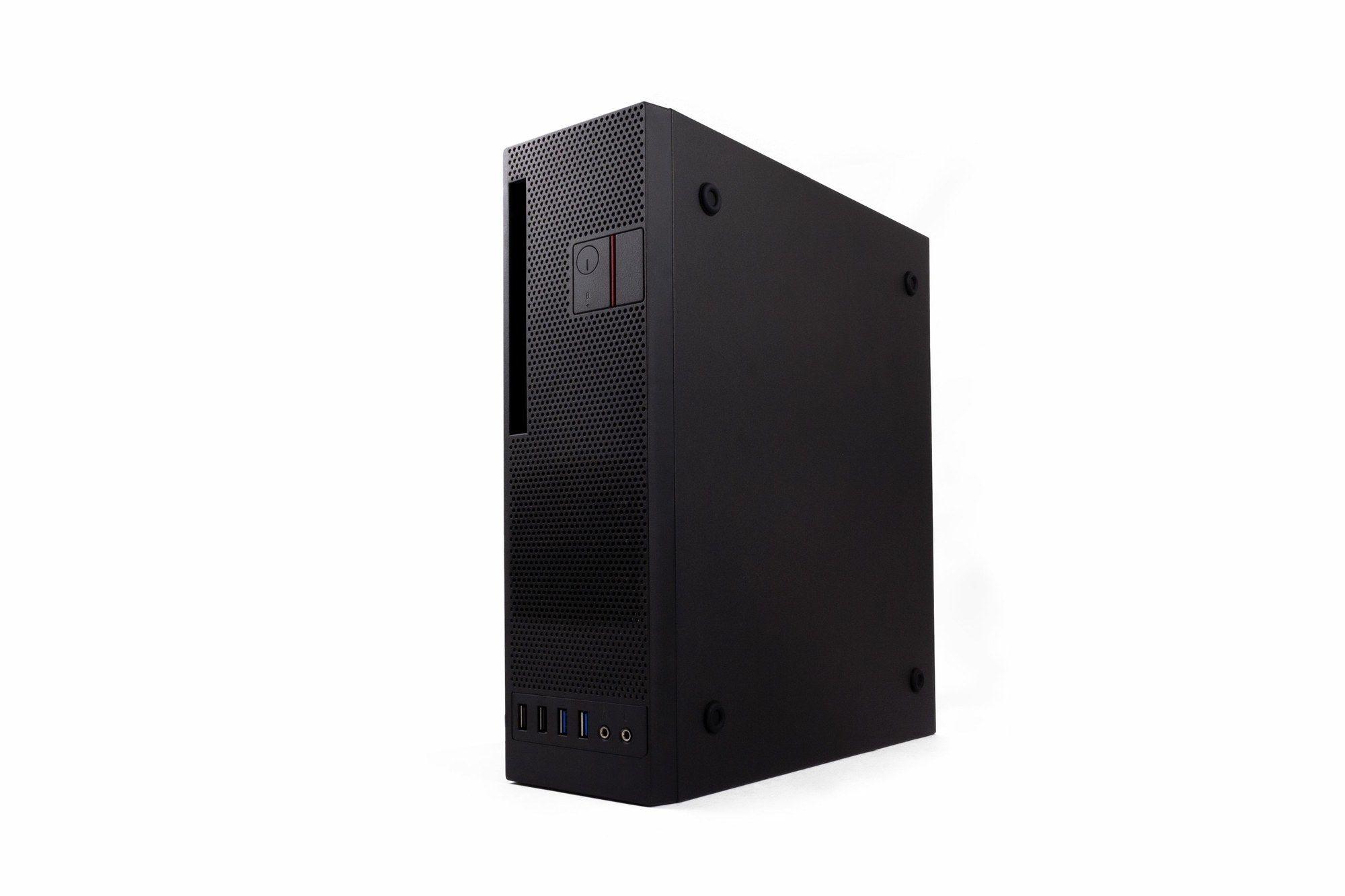 Caixa PC COOLBOX T360 Slim (Micro ATX, Mini-ITX - TFX - 300 W - Preto) — miniatura 5