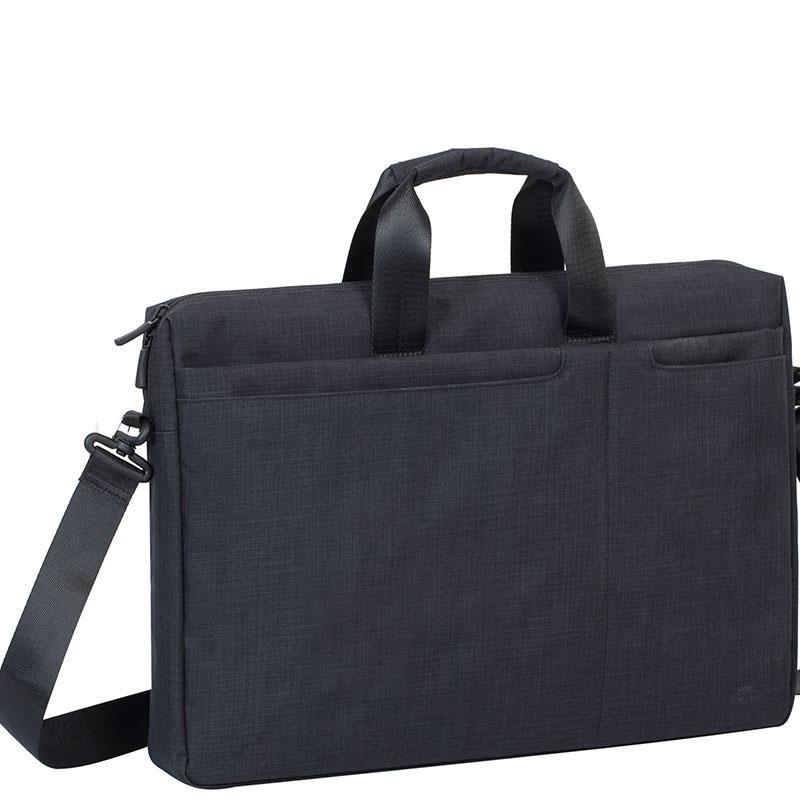 Mala para Portátil RIVACASE Biscayne 8355 (17,3" - Poliéster - 43,9 cm - Preto), miniatura 2