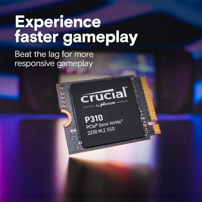 SSD CRUCIAL P310 (2 TB - M.2 2230 - NVMe PCIe Gen4 x4), miniatura 3