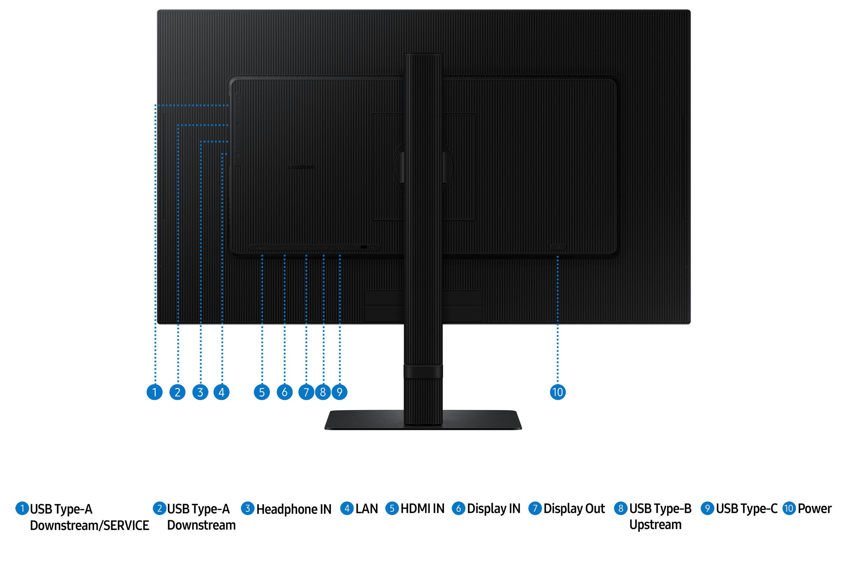 Monitor SAMSUNG ViewFinity S6 LS27D600UAUXEN (27" - IPS - 100 Hz - Preto) — miniatura 12