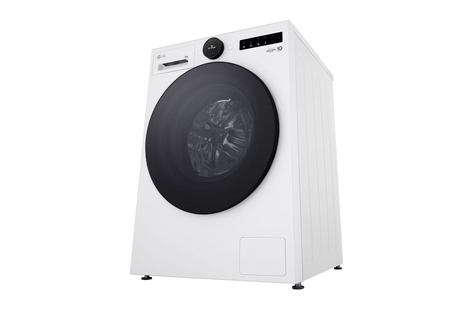Máquina de Lavar Roupa Independente LG F4WX808YC (1400 RPM - B - A - Branco) — miniatura 10