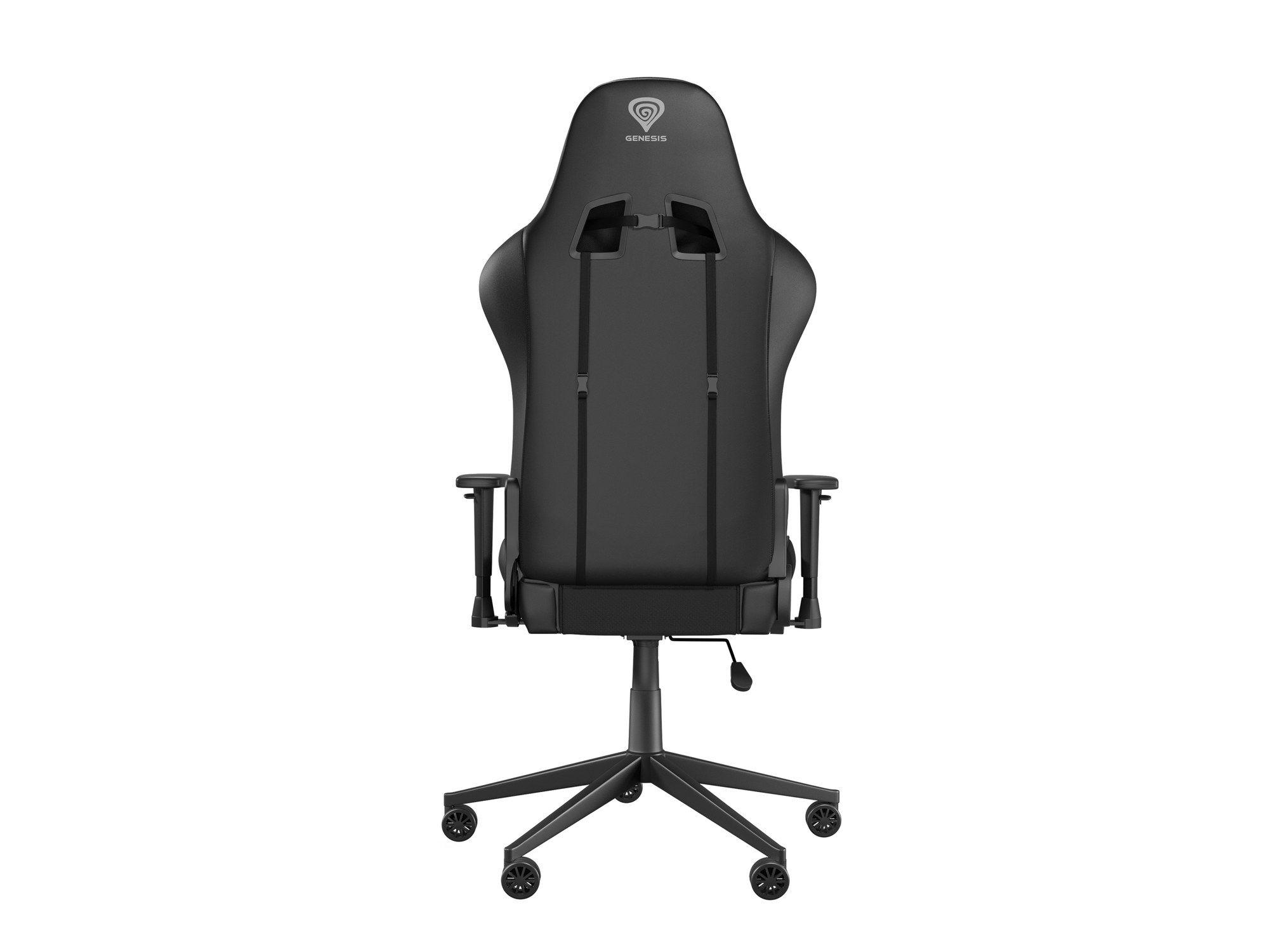 Cadeira Gaming GENESIS Nitro 440 G2 (120 kg - 133 cm - Tecido, Imitação de pele - Preto/Cinzento) — miniatura 2