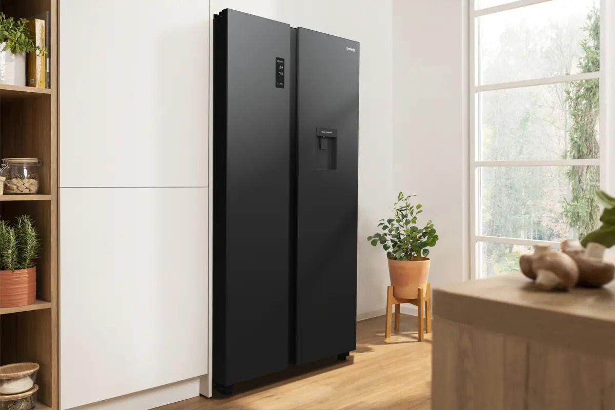 Frigorífico Americano Independente GORENJE NRR9185EABXLWD (547 L - 179x92x67 cm - Preto/Inox), miniatura 12