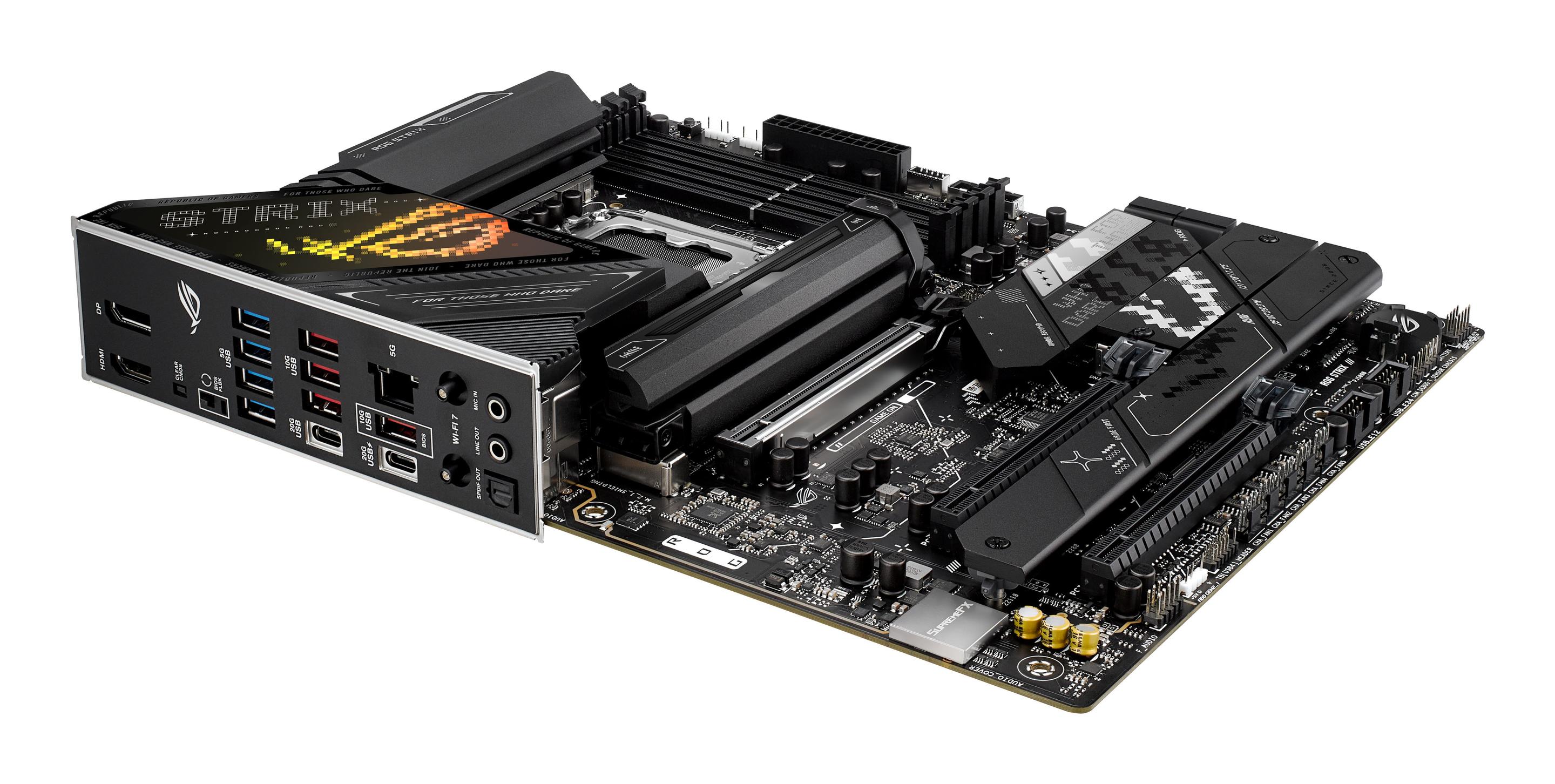 Motherboard ASUS ROG STRIX Z890-H GAMING WIFI (LGA 1851 (Socket V1) - Intel Core Ultra - ATX - Preto), miniatura 12