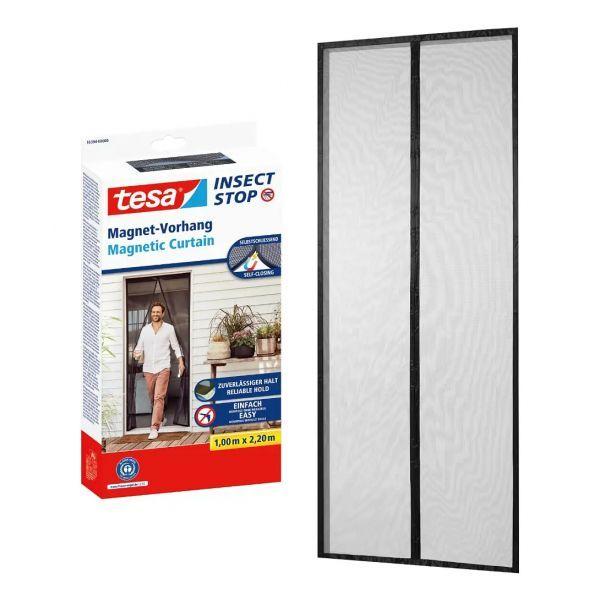 Cortinado Magnético Anti-Insetos TESA 55374 (Poliéster - Antracite), miniatura 3