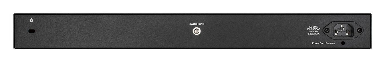 Switch D-LINK DGS-1210-28/E (24 x RJ-45 - 10/100/1000 Mbps - 4,1 MB - Preto), miniatura 2