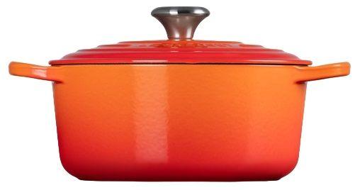 Tacho Cocotte LE CREUSET 21177240902430 (Ferro fundido - Laranja) — miniatura 3