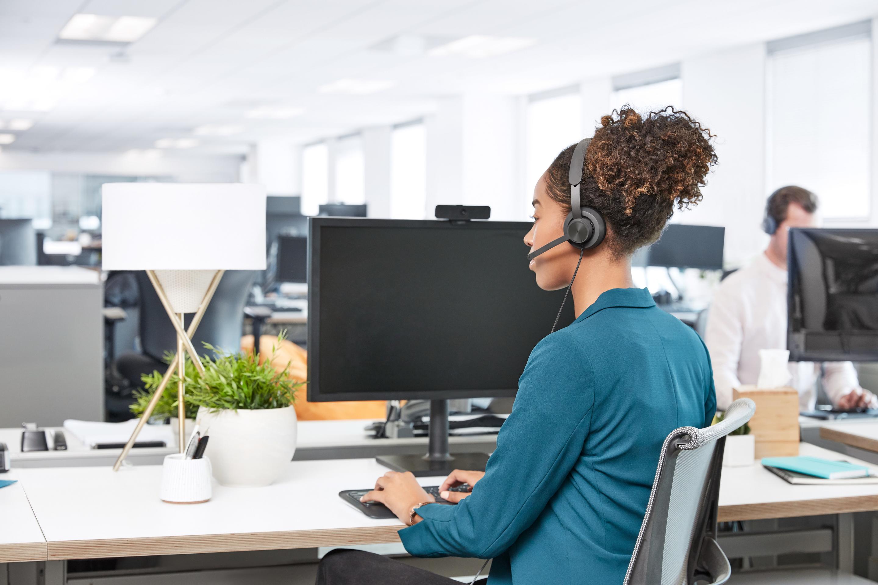 Headset LOGITECH Zone Wired Teams (Binaural - Com fios - Supra-aural - Grafite) — miniatura 9