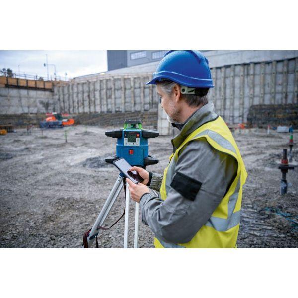 Nível Laser Rotativo BOSCH GRL 650 CVHG (18 V - Bateria - Ião-lítio - Azul), miniatura 5