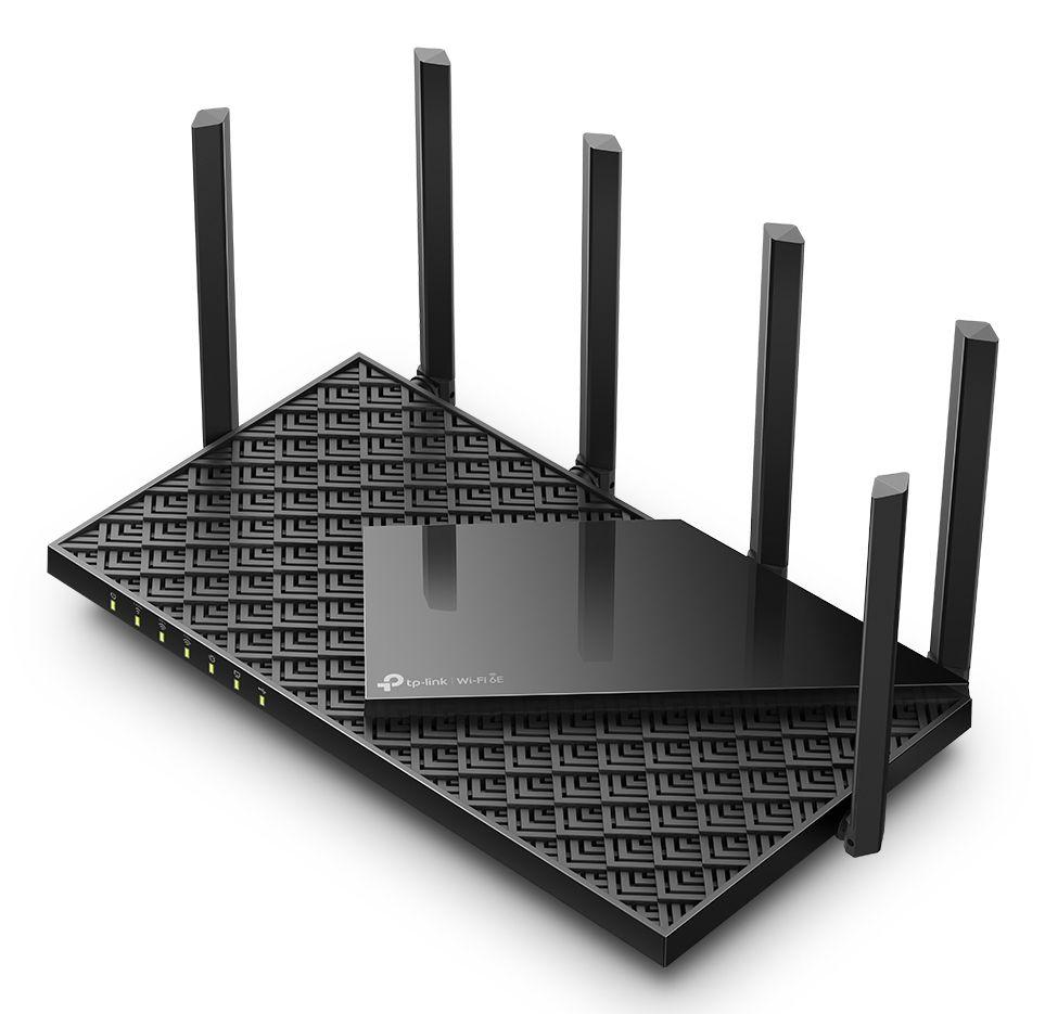 Router TP-LINK Archer AXE75 (Wi-Fi 6E - 5400 Mbit/s - Gigabit Ethernet - Preto) — miniatura 3