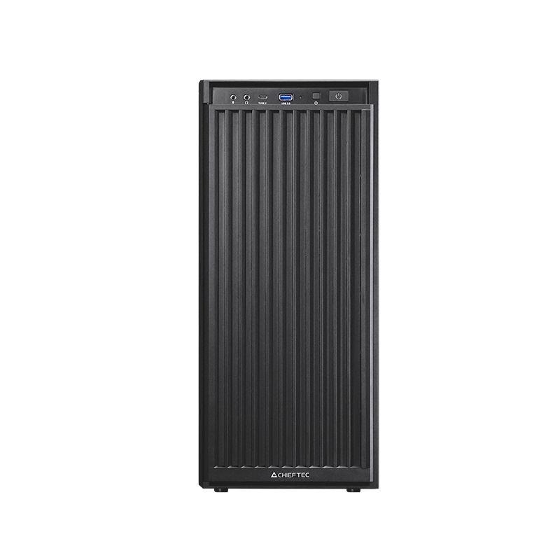 Caixa de Computador CHIEFTEC BW-01B-OP (ATX, Mini-ATX, Mini-ITX - Midi Tower - SGCC - Preto) — miniatura 2