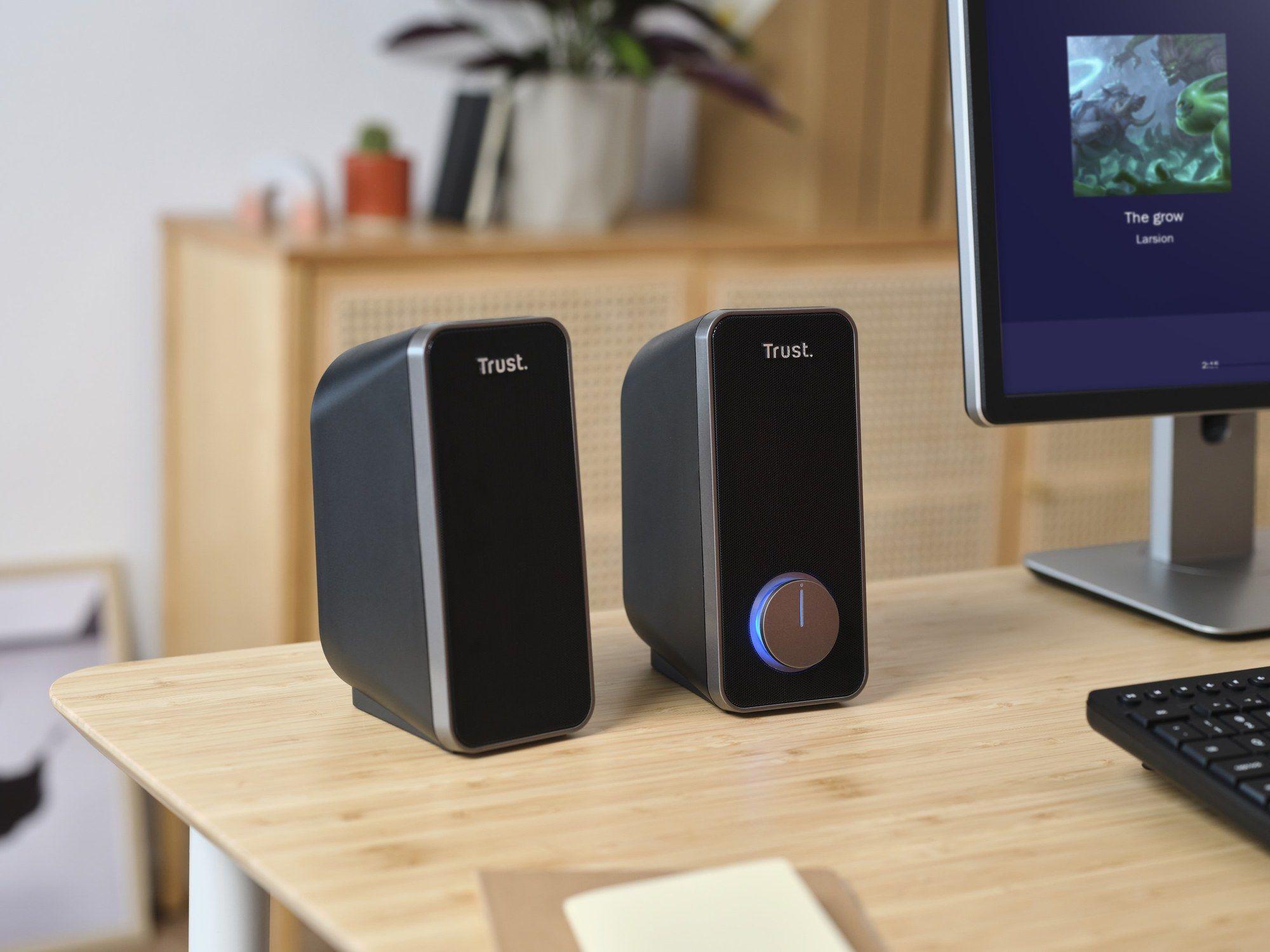 Colunas TRUST Arys 2.0 (Com fios - 14 W - 2.0 canais - Preto), miniatura 6