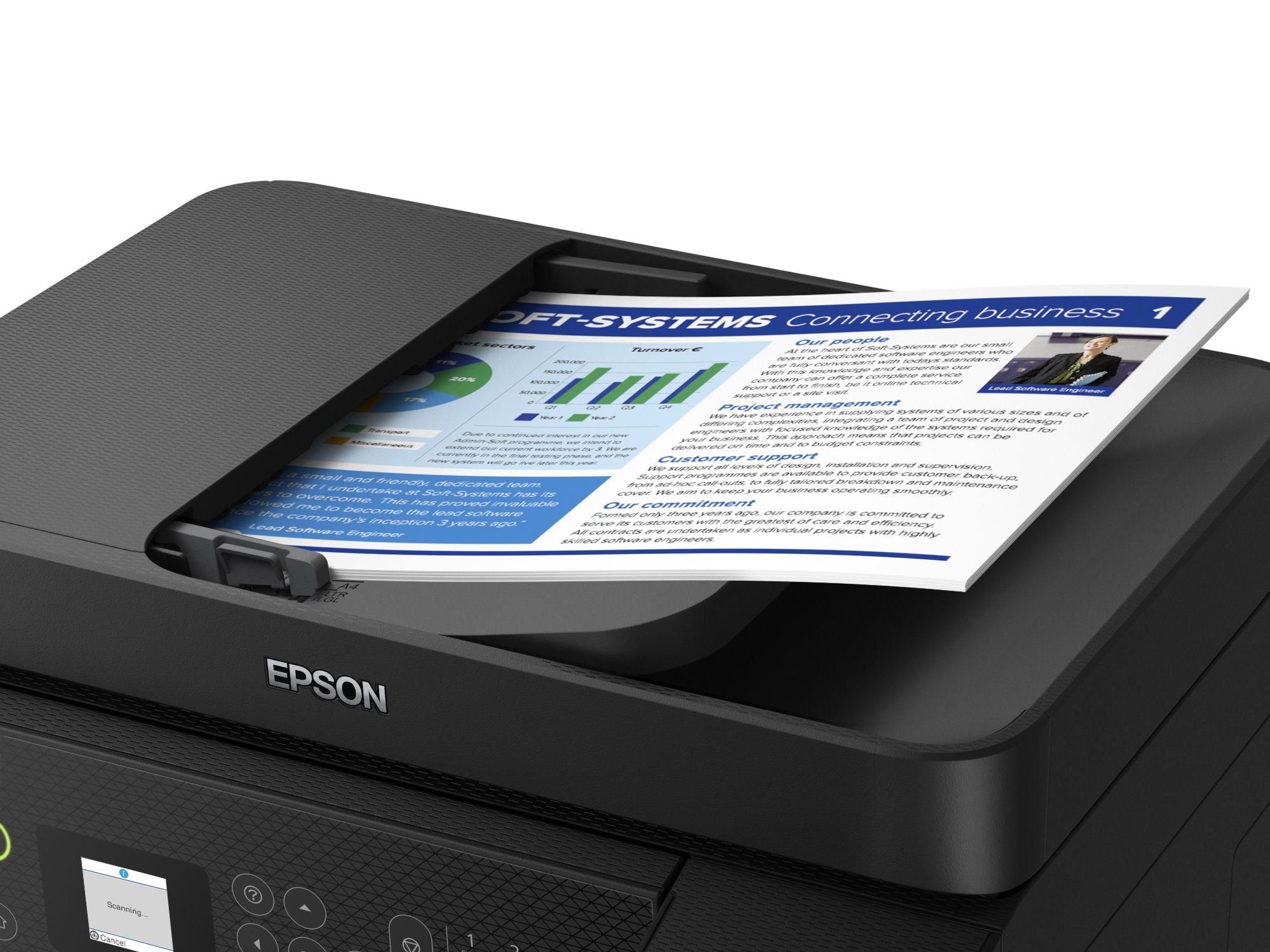 Impressora Multifunções EPSON EcoTank ET-4800 (A4 - Impressão a cores - 100 folhas - Preto) — miniatura 23
