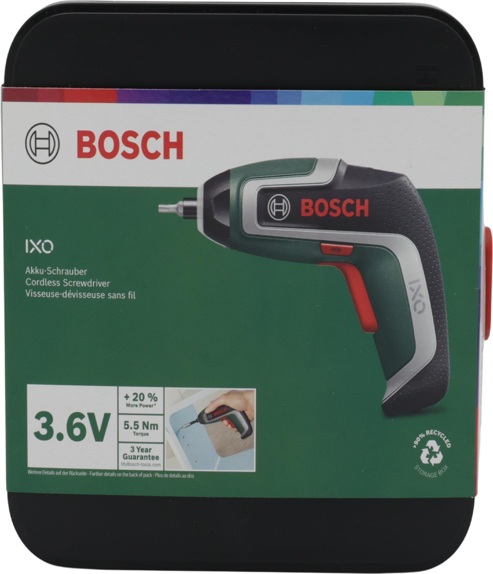 Aparafusadora BOSCH IXO 7 Basic (Preto e Verde)