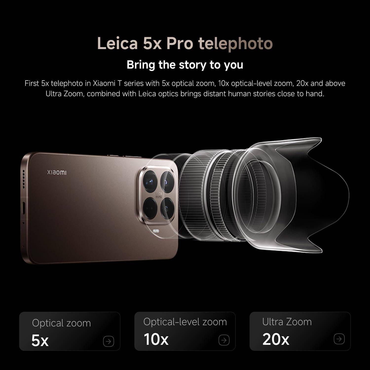 Smartphone XIAOMI 15T Pro 5G (12GB/512GB - 6,83" - Cinzento) — miniatura 5