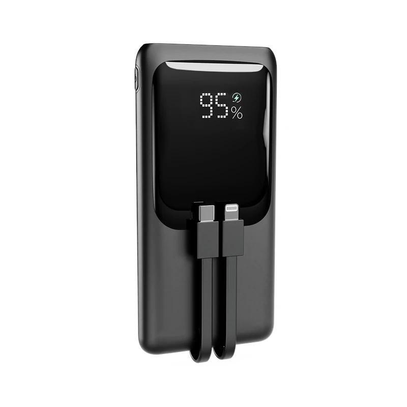 Powerbank GEMBIRD PB10-PD20-LCD-01 (10000 mAh - Preto)
