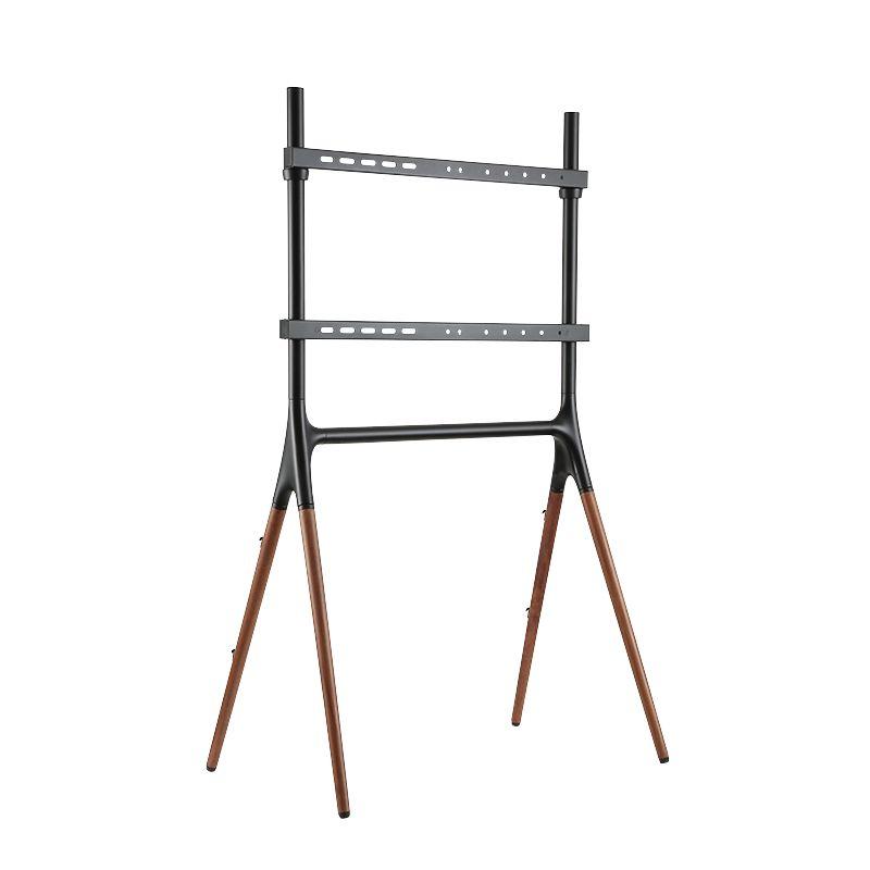 Suporte de Chão para TV LOGILINK BP0078 (177,8 cm - 40 kg - Suporte de Chão para TV - Preto e Nogueira)