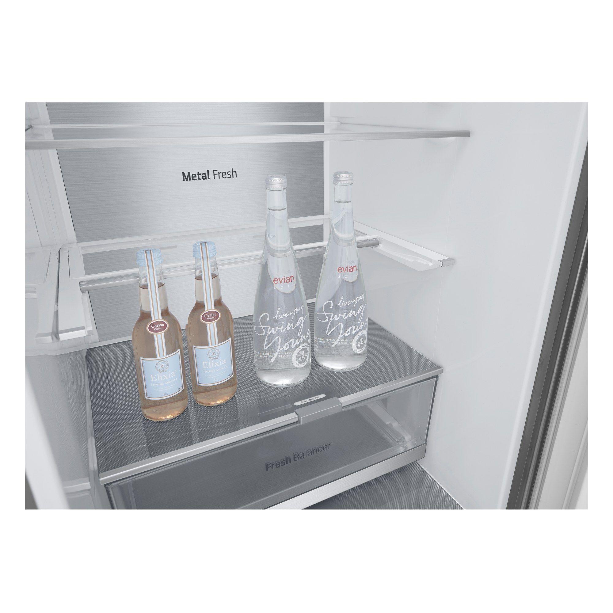 Frigorífico Combinado Independente LG GBV7280BMB (387 L - 203x59,5x67,6 cm - 203 cm - Inox) — miniatura 9