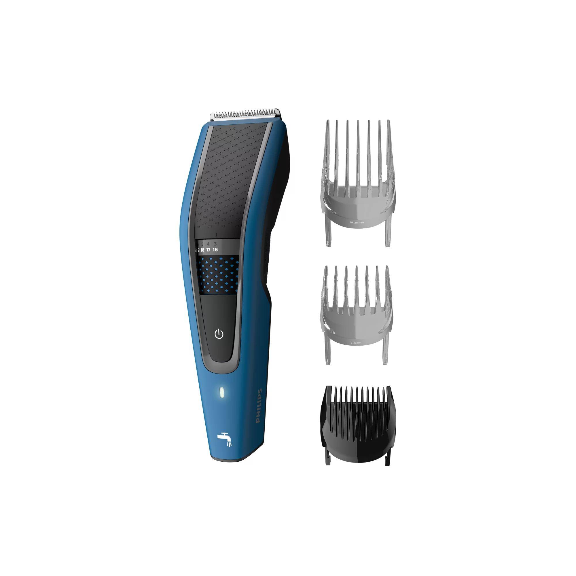 Máquina de Cortar Cabelo PHILIPS HC5612/15 (Aço inoxidável - Preto e Azul)