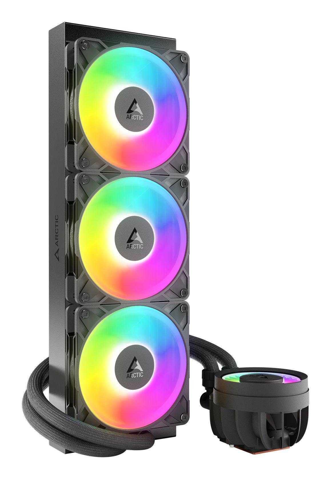 Sistema de Refrigeração Líquida ARCTIC Liquid Freezer III Pro 360 A-RGB (12 cm - 3000 RPM - Multi - Preto) — miniatura 2