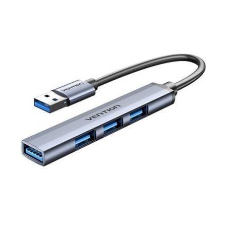 Hub USB VENTION CKOHB (0,15 m - Cinzento)