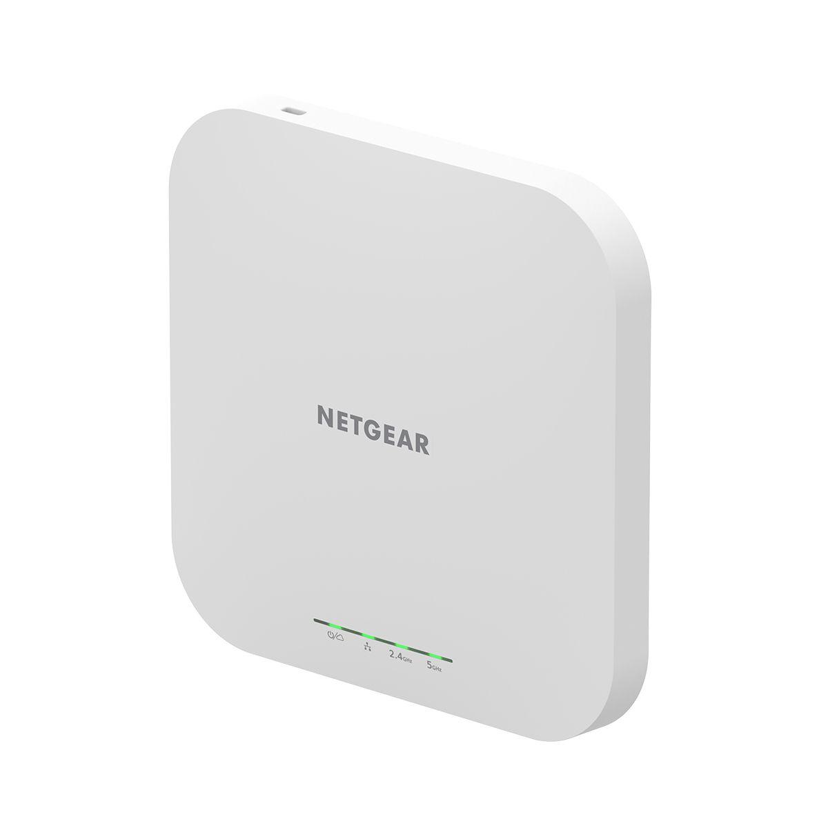 Ponto de Acesso NETGEAR WAX610-100EUS (1800 Mbit/s - 2,4 GHz e 5 GHz - 1 unidade - Branco)
