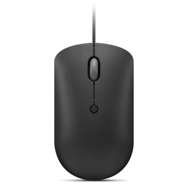 Rato LENOVO 400 USB-C Compact (Ambidestro - 2400 DPI - Ótico - Preto), miniatura 3