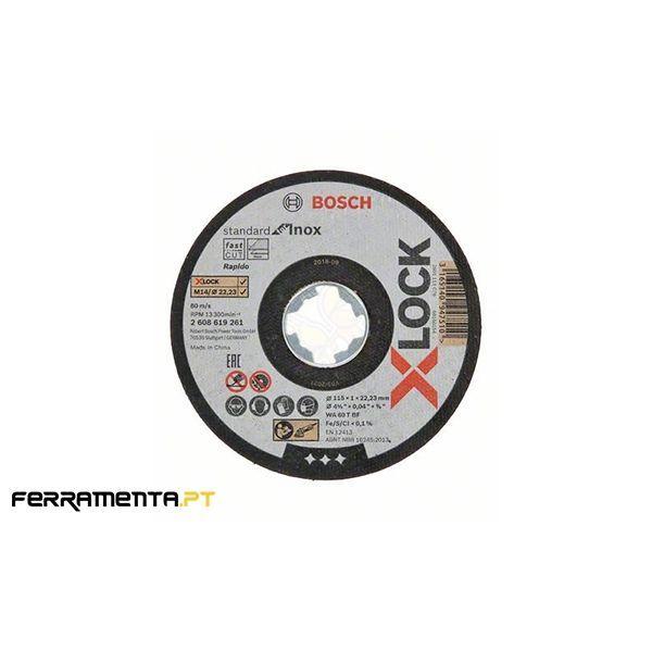 Disco de Corte BOSCH Expert for Inox AS 46 T INOX BF (Aço inoxidável - Preto e Branco)