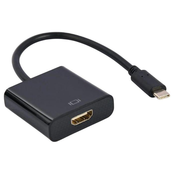 Adaptador GEMBIRD A-CM-HDMIF-04 (15 cm - Preto), miniatura 2