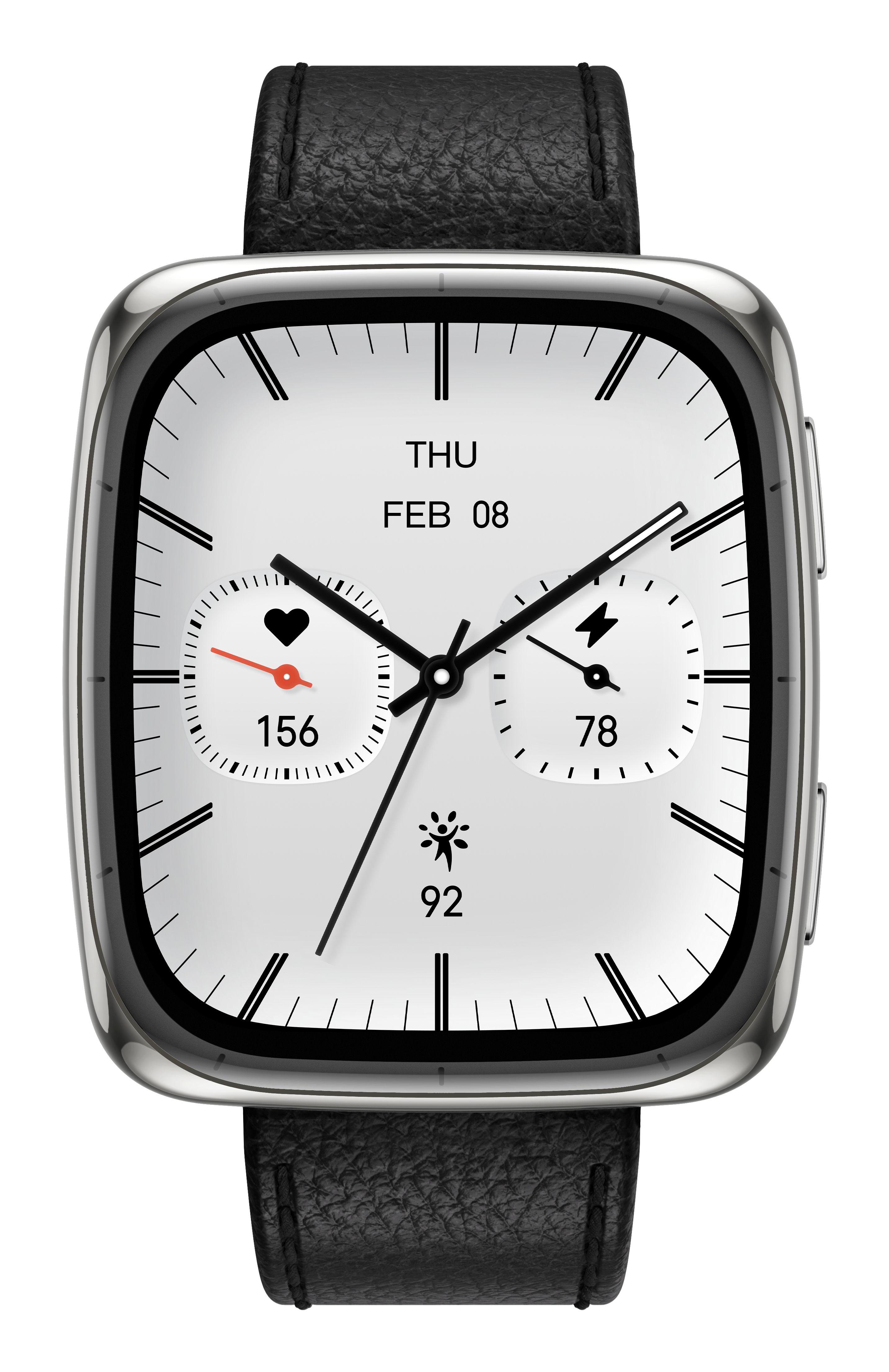 Smartwatch AMAZFIT Active 2 Square (1,75" AMOLED - GPS com Mapas - NFC - Preto) — miniatura 4