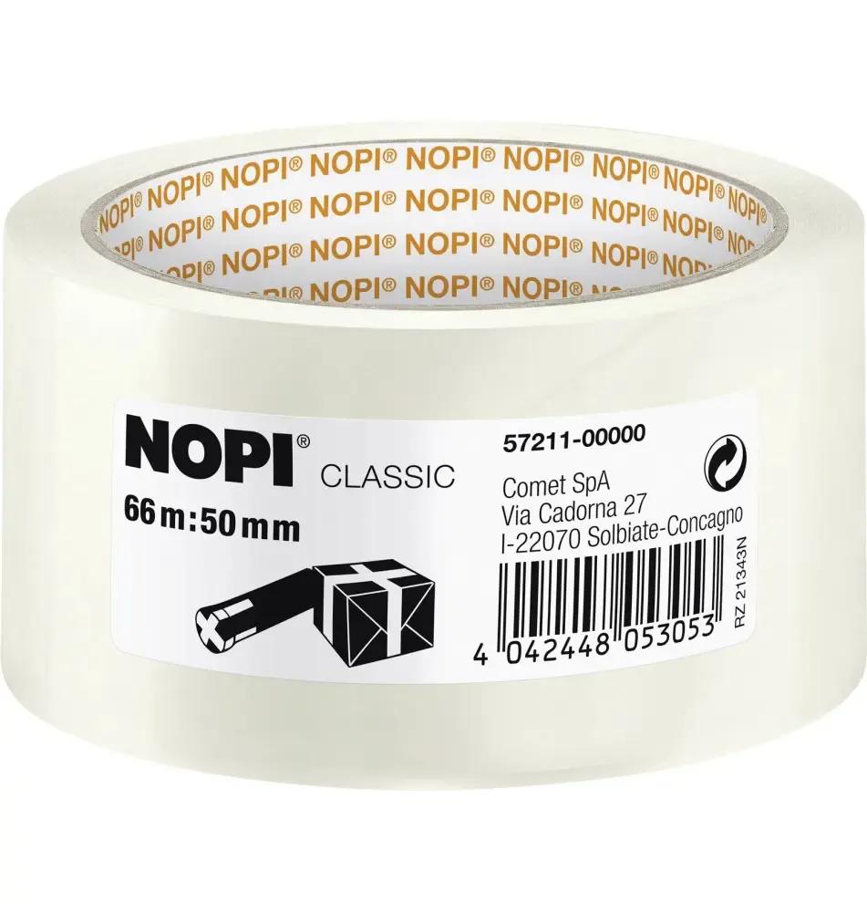 Fita Adesiva de Embalagem TESA NOPI Packband Classic (Acrilato - Castanho), miniatura 2
