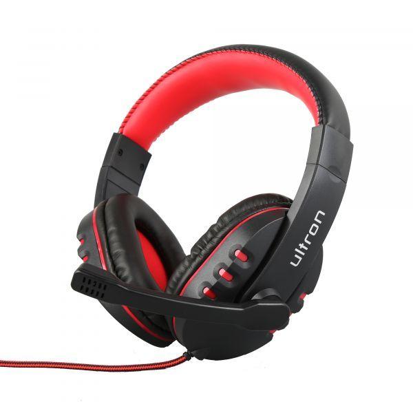 Conjunto Gaming TERRATEC Ultron HAWK 4in1 (Alemão - Tamanho completo - Com fios - Preto, Vermelho e Branco), miniatura 5