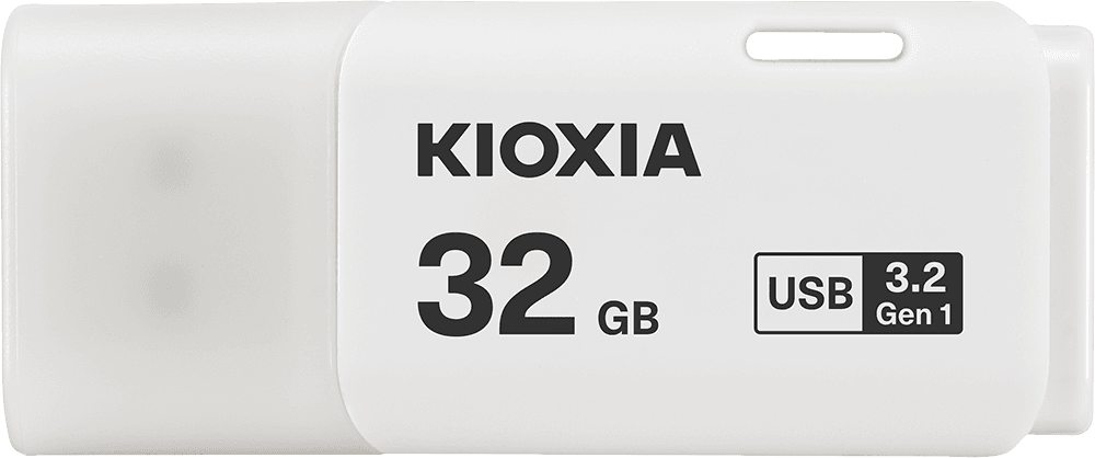 Pen USB KIOXIA TransMemory U301 (USB 3.2 Gen 1 - Branco)